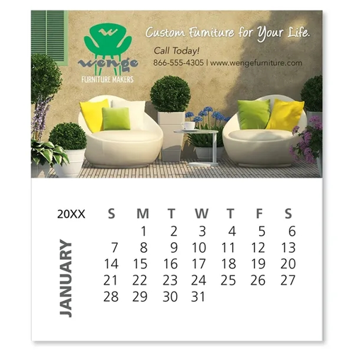 Main photo of Bic Business Card Magnet With 12 Sheet Calendar
