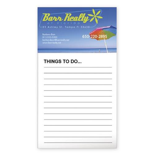 Photo of Business Card Magnet With 50 Sheet Notepad