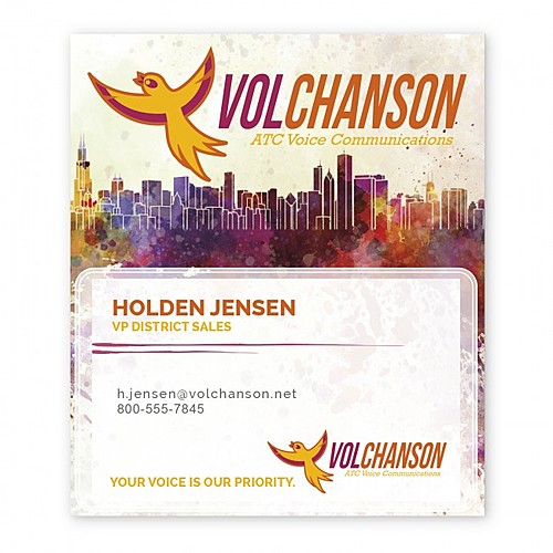 Photo of Bic Business Card Magnet With Card Holder