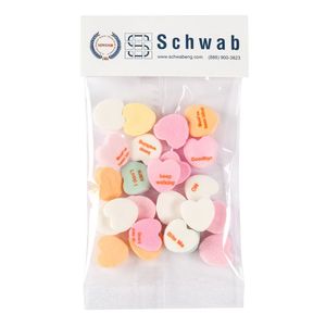 Photo of Small Header Bags   Imprinted Conversation Hearts