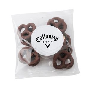 Photo of 2oz. Handfuls   Milk Chocolate Mini Pretzels