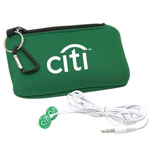 Photo of Earbuds In Smartphone Holder