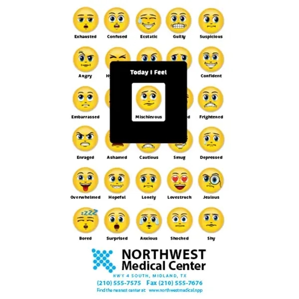 White color option for Bic Original Mood Meter Magnet