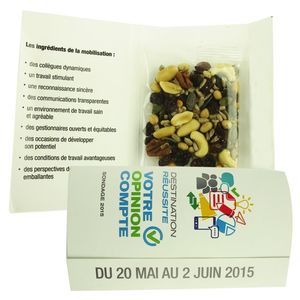 Photo of Calling Card   Raisin Nut Trail Mix