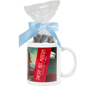 Photo of Mug With Dark Chocolate Almonds Mug Drop