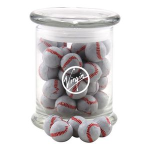 Photo of Jar With Chocolate Baseballs