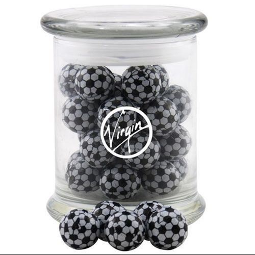 Photo of Jar With Chocolate Soccer Balls