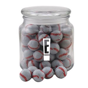 Photo of Jar With Chocolate Baseballs