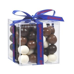 Photo of Cube Acrylic Gift Jars   Malt Balls