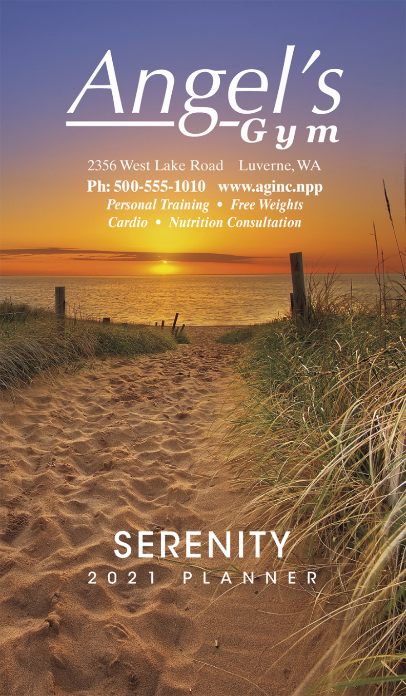 Motivations Cover color option for Colorful Impressions Monthly Pocket Planner