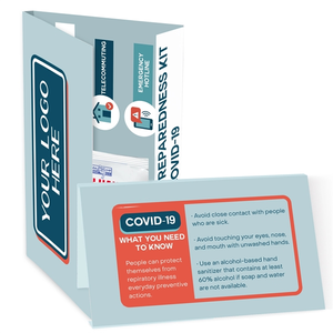 Photo of Calling Card With Sanitizer Packet