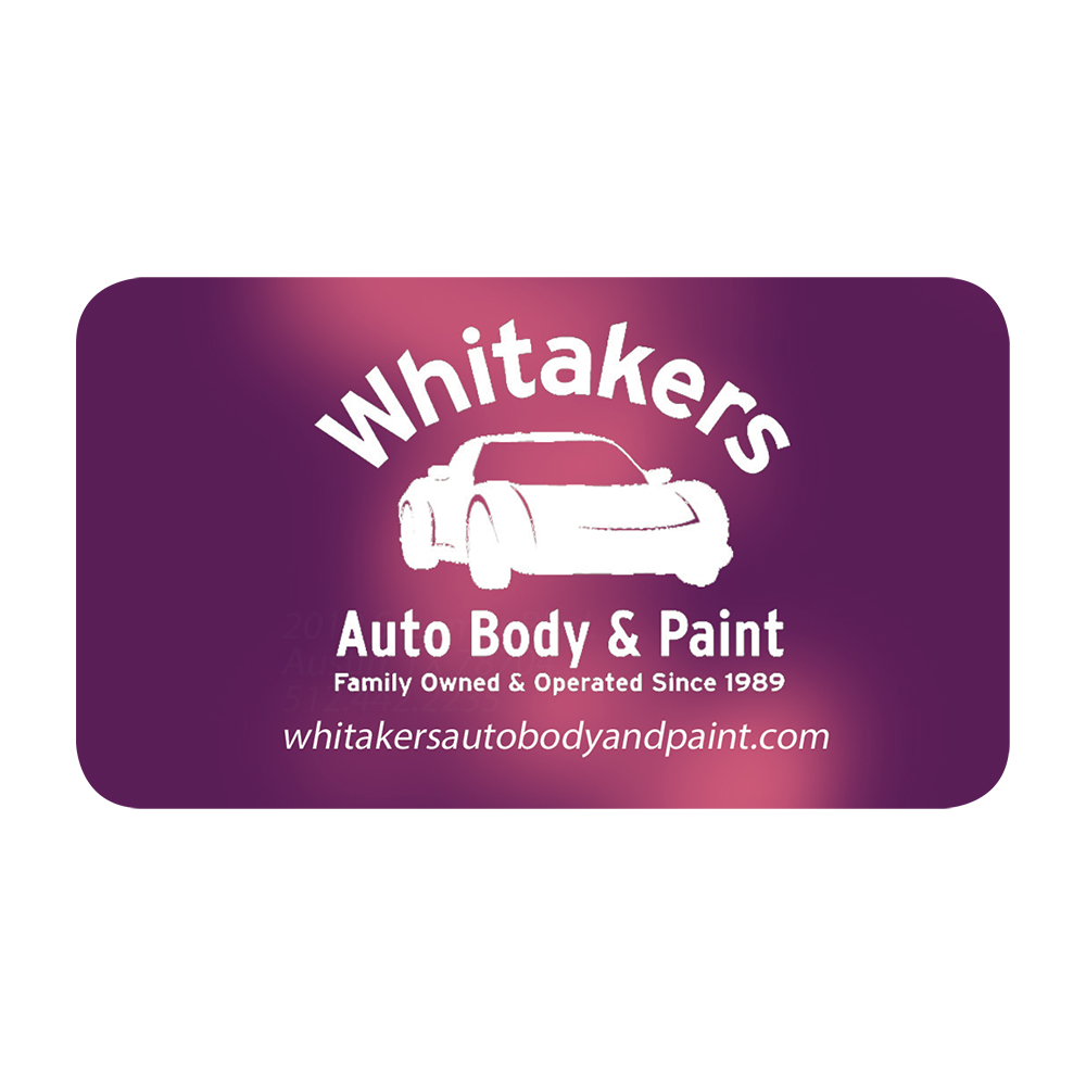 Purple To Pink color option for Flexible Mood Business Card