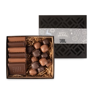 Photo of Cookie And Confection Gift Box With Sea Salt Caramels