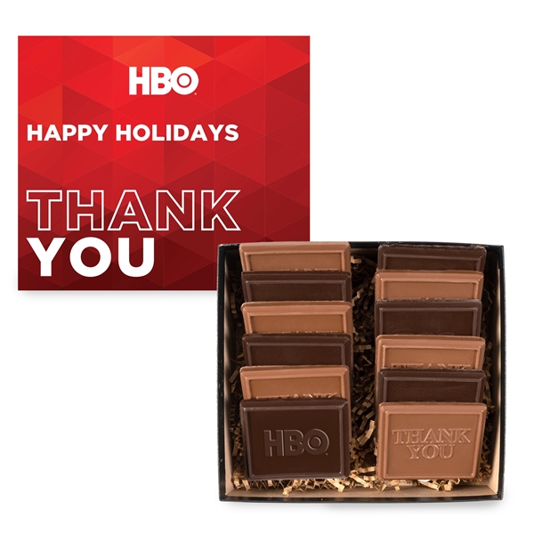 Black color option for 12 Piece Cookie And Confection Gift Box