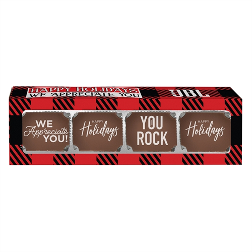 Main photo of Appreciation Plaid Slider Box