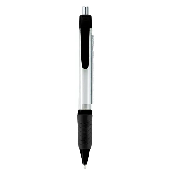 Black/Blue Ink color option for Grip Banner Pen