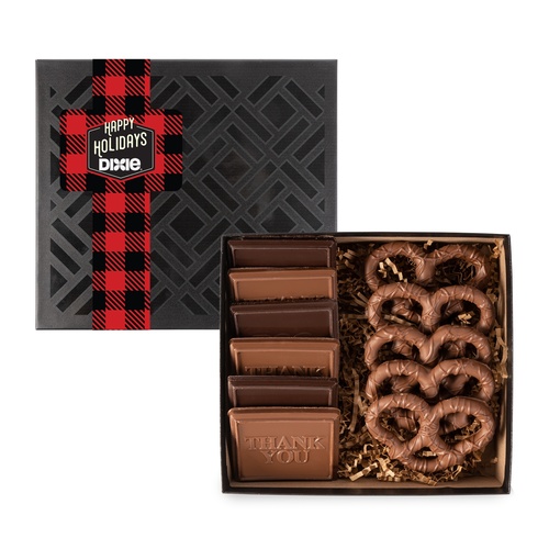Photo of Deluxe Cookie And Pretzel Gift Box
