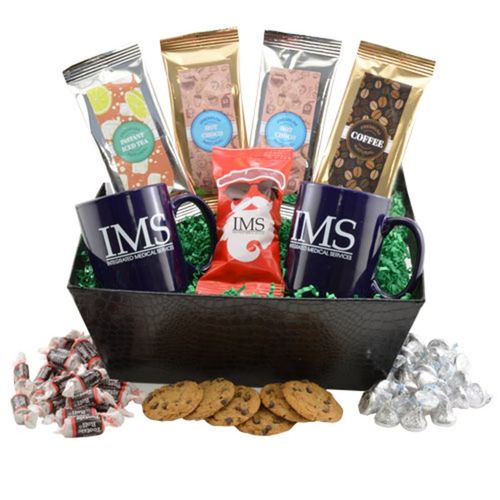 Photo of Tray W/Mugs And Choc Chip Cookies