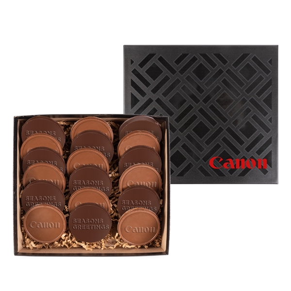 Black color option for Round Cookie Gift Box