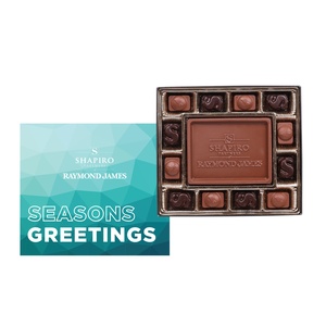 Photo of Small Custom Chocolate Delight Gift Box With Full Color Lid