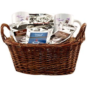 Photo of 2 Full Color Mug Deluxe Gift Basket