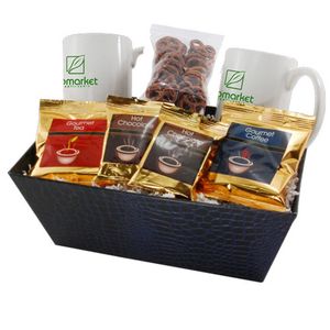 Photo of Tray W/ Mugs And Mini Pretzels