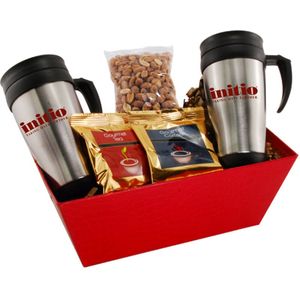 Photo of Tray W/Mugs And Honey Roasted Peanuts
