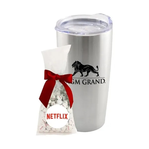 Photo of Tumbler With Imprinted Chocolate Buttons Mug Drop