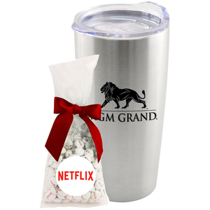 Photo of Tumbler With Imprinted Chocolate Buttons Mug Drop