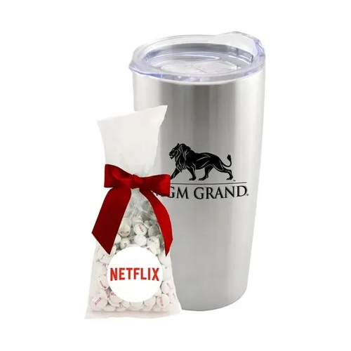 Main photo of Tumbler With Imprinted Chocolate Buttons Mug Drop