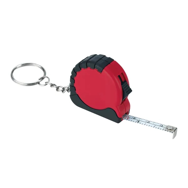 Red color option for Mini Tape Measure Keychain