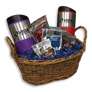 Photo of Deluxe Travel Mug Gift Basket