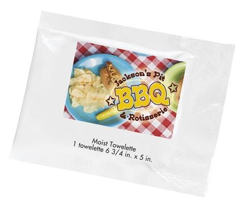 Photo of Moist Towelette Packet