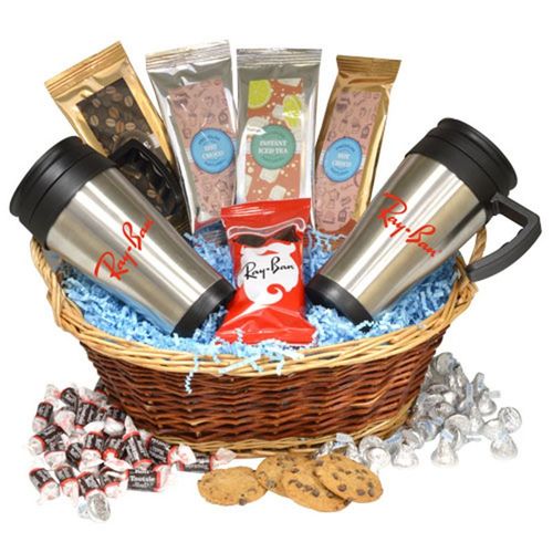 Photo of Premium Mug Gift Basket Hershey Kisses