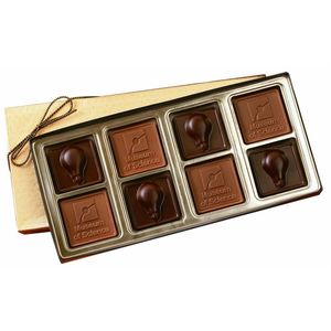 Photo of Custom Chocolate Squares Gift Box (5 Oz.)