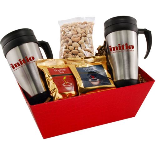 Photo of Tray W/ Mugs And Cashews