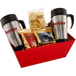 Photo of Tray W/Mugs And Chocolate Chip Cookies