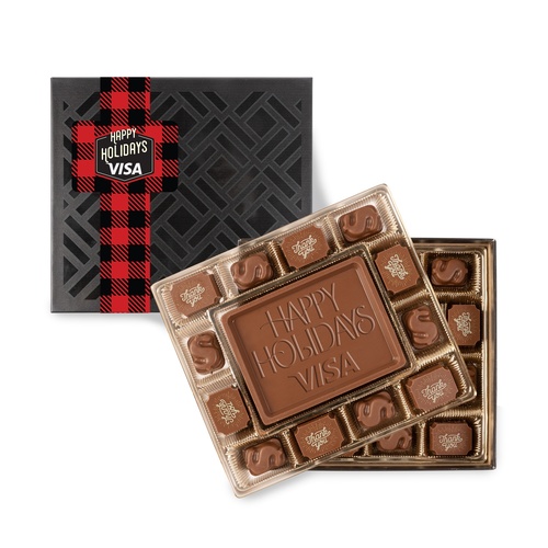 Photo of Medium Deluxe Gift Box With Square Full Color Band