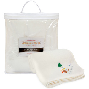 Photo of Micro Plush Coral Fleece Blanket