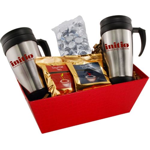 Photo of Tray W/ Mugs And Hershey Kisses