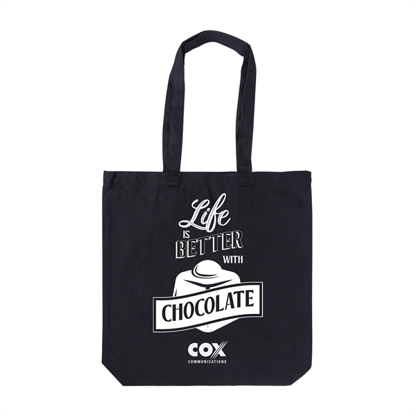 Black color option for We Appreciate You A Choco Lot Mailer With Tote