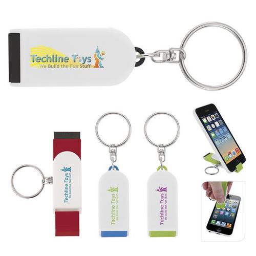 Photo of Phone Holder/Screen Cleaner Keychain