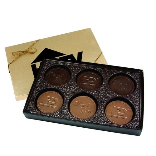 Photo of Cookie Gift Box With 6 Round Cookies