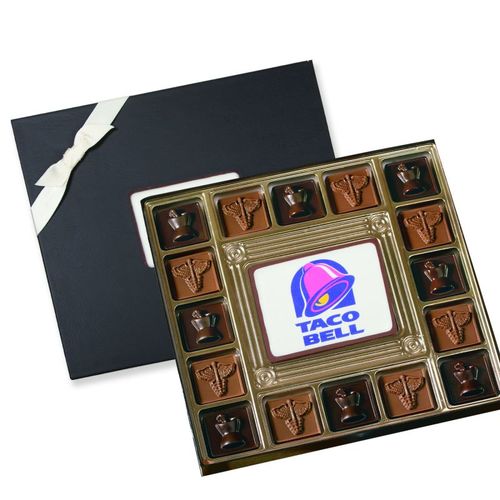 Photo of Luxe Medium Chocolate Squares Gift Box