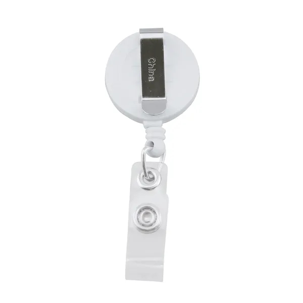 White color option for Retractable Badge Holder