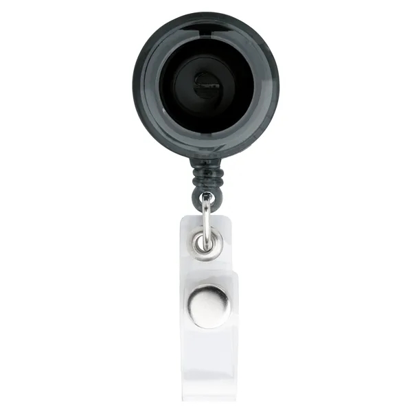Translucent Black color option for Retractable Badge Holder