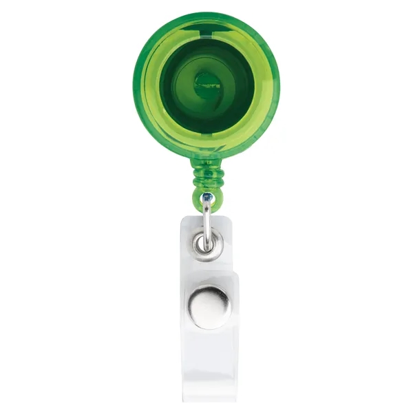 Translucent Green color option for Retractable Badge Holder