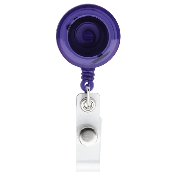 Translucent Purple color option for Retractable Badge Holder
