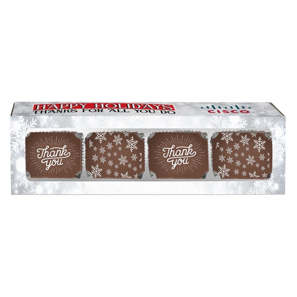 White color option for Thank You Snowflake Box
