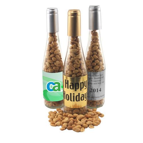 Photo of Champagne Bottle With Peanuts